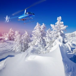 Helicopter Flight Over Krasnaya Polyana